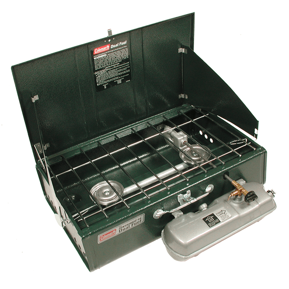 Coleman Powerhouse Dual Fuel 2-Burner Stove in 2022 | Burner stove ...