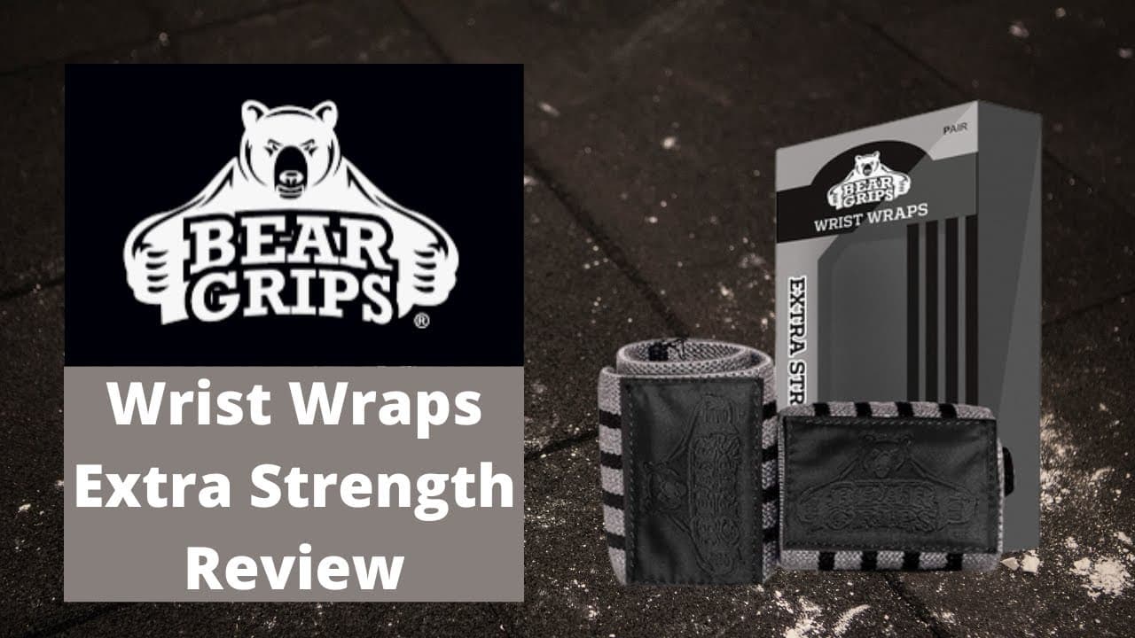 Bear Grips Extra Strength Wrist Straps Review - YouTube