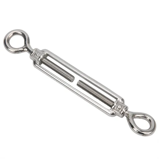 M12 Stainless Steel Cable Turnbuckle DIN1480 Open Body Turnbuckle ...