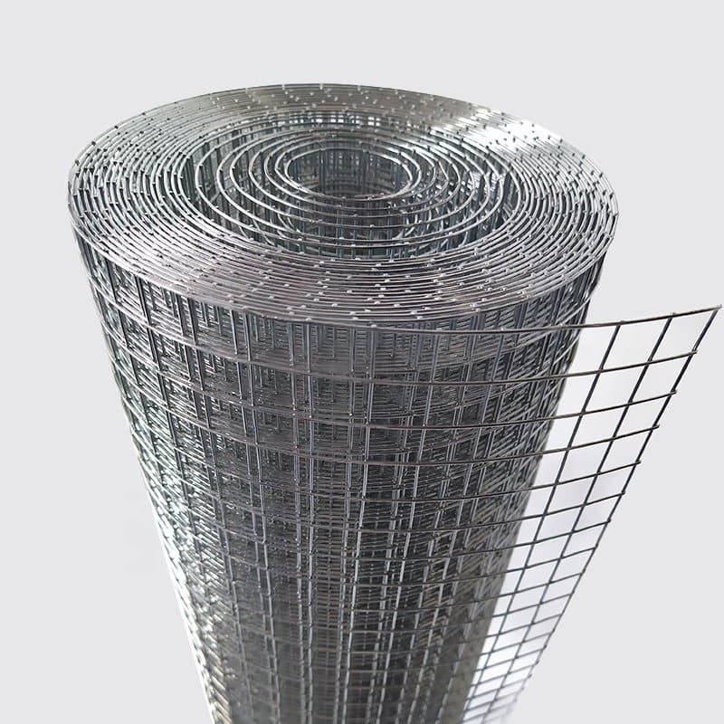 Galvanized Steel Welded Wire Mesh Roll PVC Coated Green Welded Wire ...