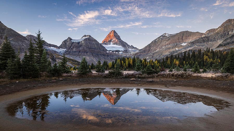 The Dawn In Mount Assiniboine Is Soo Quiet…… Photograph by Susan Shao ...