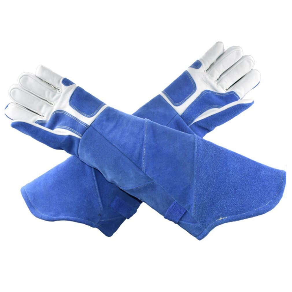 Dog Bite Leather Gloves Lengthen And Thicken Pet G... – Vicedeal