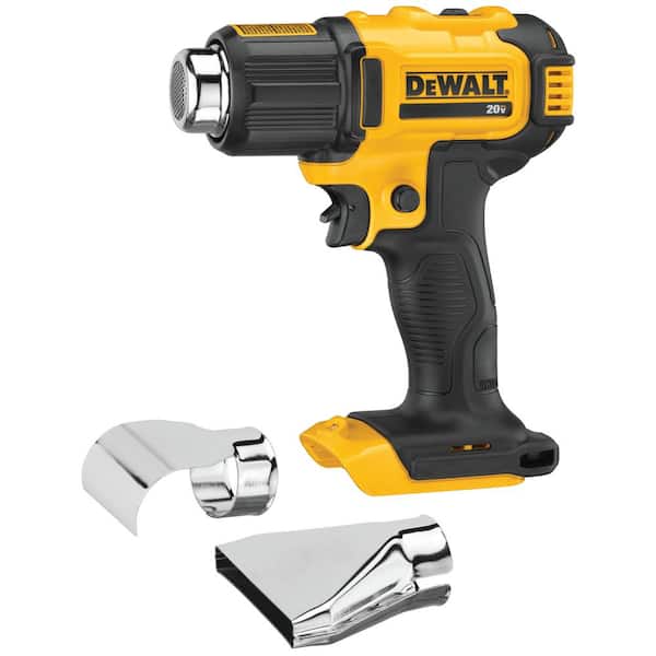 DEWALT 20V MAX Cordless Compact Heat Gun with Flat and Hook Nozzle ...