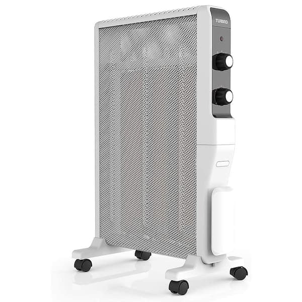 TURBRO Arcade HR1500 1500-Watt White Electric Space Micathermic Heater ...