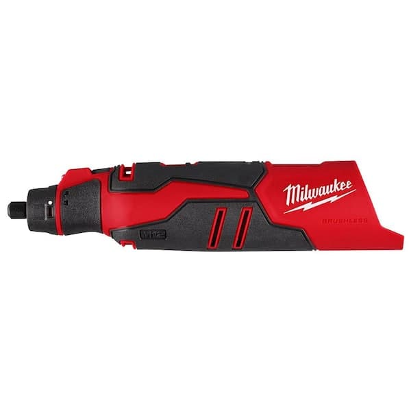 Milwaukee M12 12V Lithium-Ion Cordless Brushless Rotary Tool (Tool-Only ...