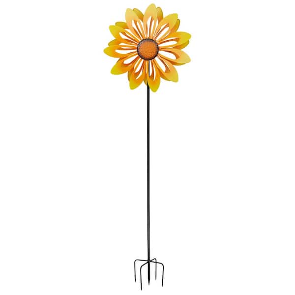 Alpine Corporation Sunflower Wind Spinner Garden Stake SLL2650 - The ...