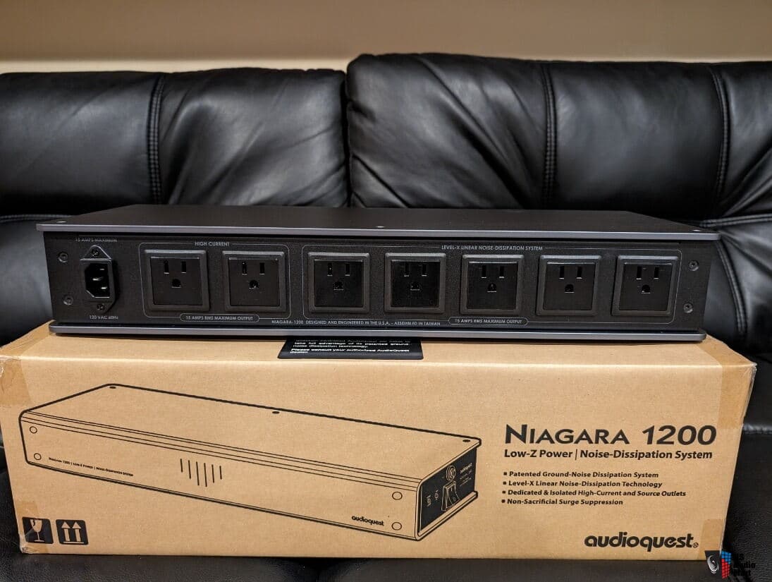 AudioQuest Niagara 1200 Noise Dissipation & Power Conditioner Photo ...