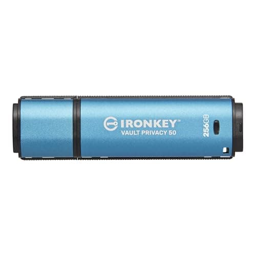 Kingston IronKey Vault Privacy 80 960GB External SSD | FIPS 197 | XTS-AES 256GB Encrypted | Touch Screen PIN | Secure Data Protection | IKVP80ES/960G