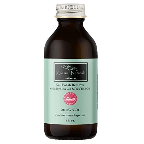 Karma Organic Nail Polish Remover-Tea Tree Oil Based Formula, moisturize and Nourish Nails