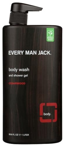 Every Man Jack Cedarwood Exfoliating Body Wash