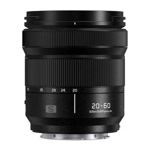 Panasonic LUMIX S 20-60mm F3.5-5.6 gal Mount Interchangeable Lens for LUMIX S Series Mirrorless Full Frame Digital Cameras – S-R2060 (USA)