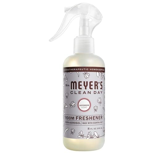 Mrs. Meyer's Clean Day Room and Air Freshener Spray, Non-Aerosol Spray Bottle Infused with Essential Oils, Lavender, 236 ml