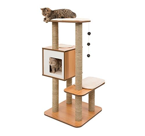 CATIT VESPER CAT FURNITURE V HIGH BASE NEGRO | gal&H PET SHOP