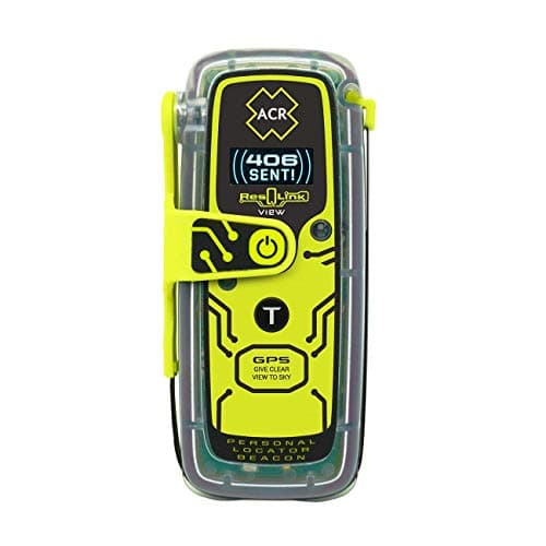 ACR ResQLink View GPS Personal Locator Beacon Survival Kit – Reliable Emergency Beacon with GPS, Built-in Screen, and Rugged case for Outdoor Survival.