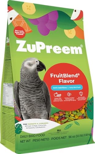 Zupreem FruitBlend™ Flavor Premium Bird Food for Medium-Large Birds -- 2 lbs