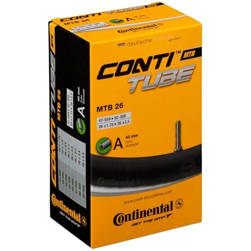 Continental 26" x 1.75-2.5 Mountain Bike Inner Tube - Schrader 40mm Valve (Set of 3)