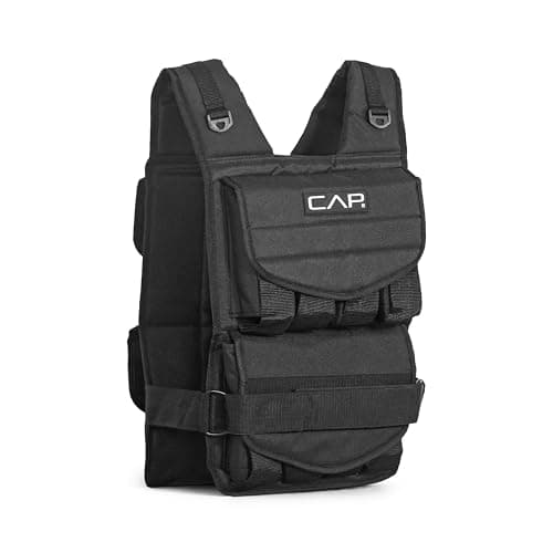 CAP Barbell (HHWV-CB020C) Adjustable Weighted Vest, 20-Pound