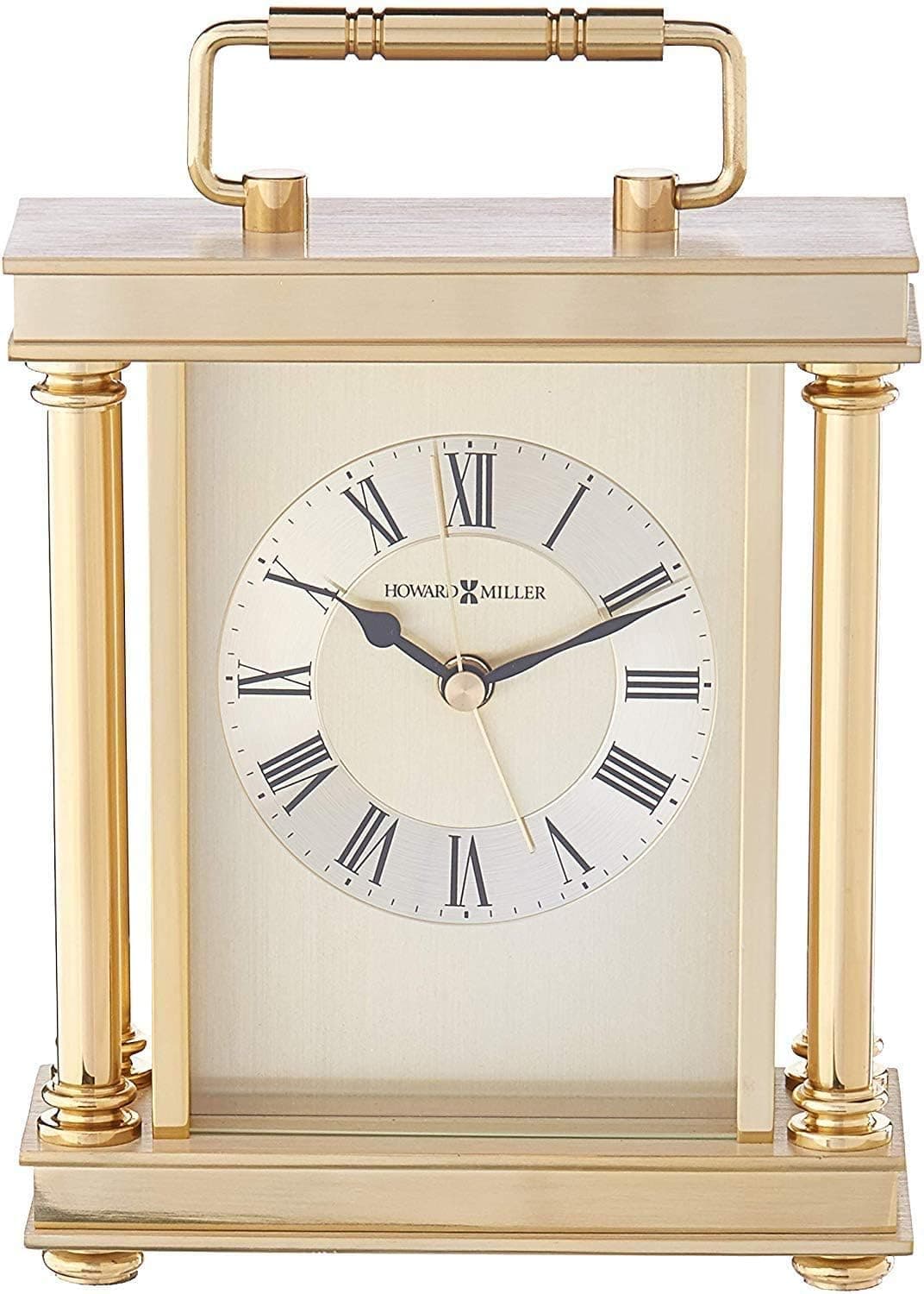Howard Miller Horloge de Table Audra 645-584 - Finis Laiton brossé et ...