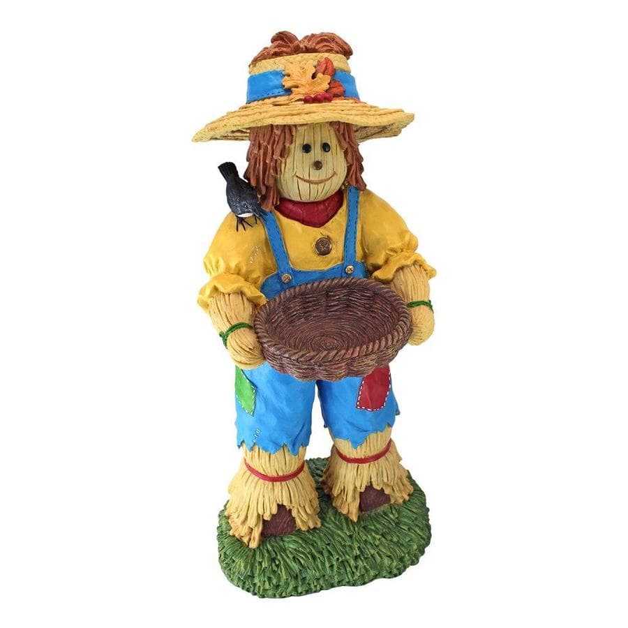 Design Toscano Hayman the Scarecrow Happy Harvest Scarecrow at Lowes.com