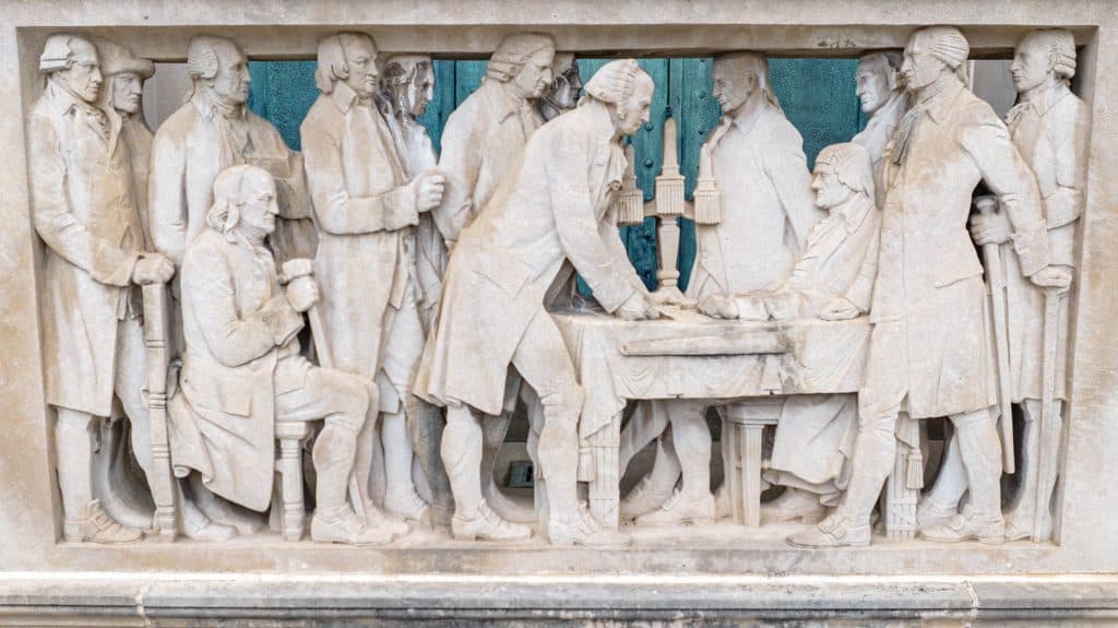 The Signing of the Declaration of Independence - Nebraska Capitol Art ...