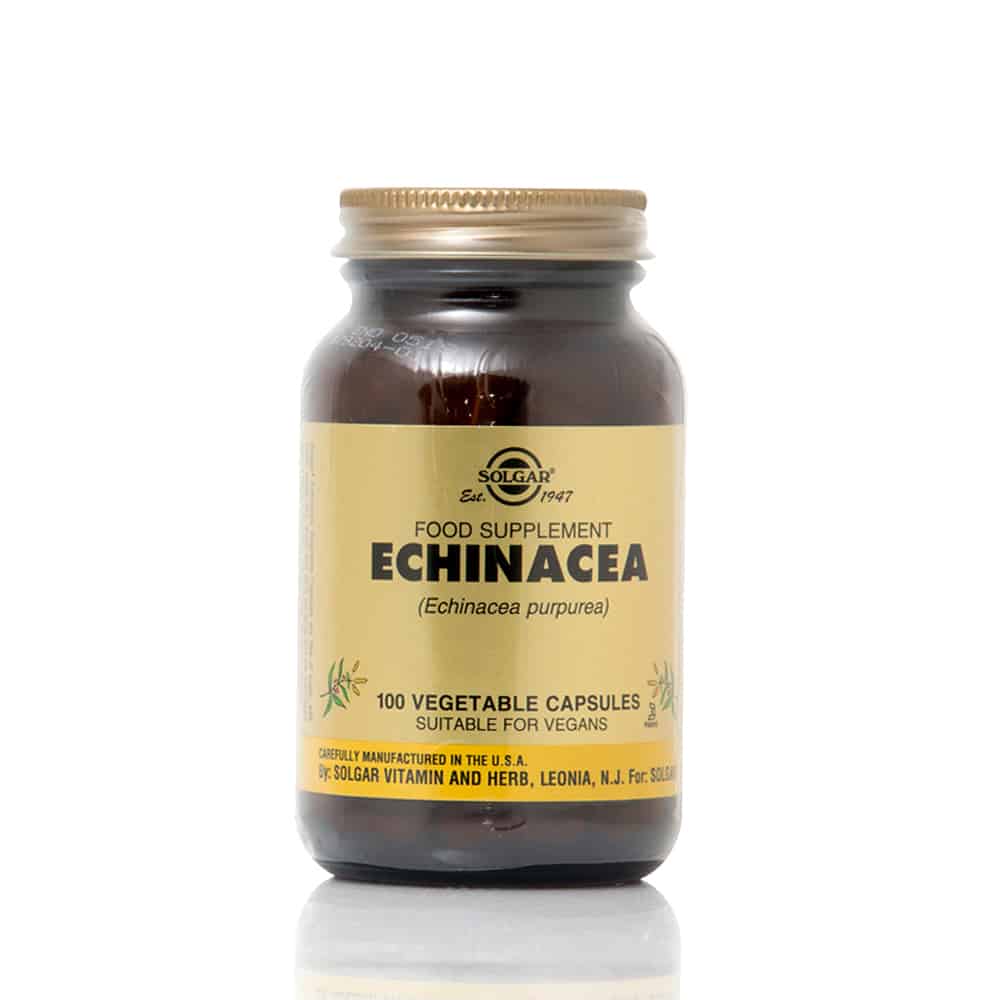 Solgar Echinacea 100 Vegetable Capsules - PHARMFETCH CY