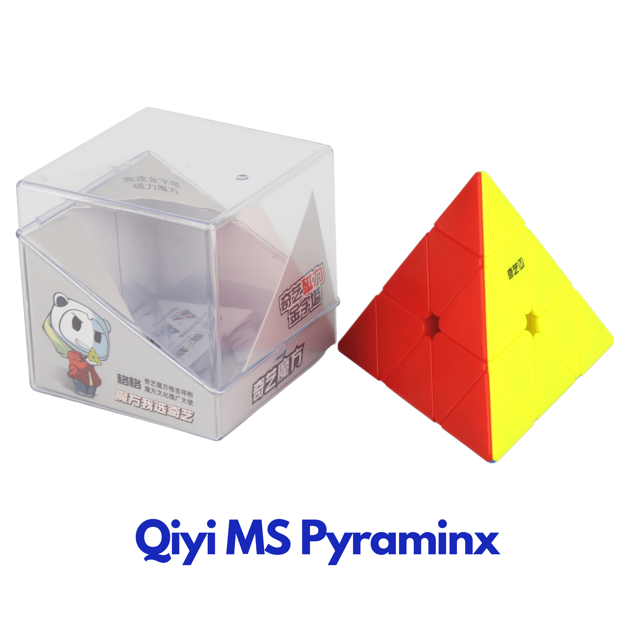 Rubik pyraminx 3x3 QiYi MS Magnetic 2020 stickerless (Có nam Châm- Hãn ...
