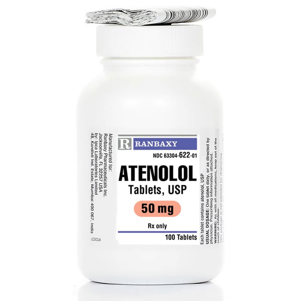 Atenolol 50mg (100 Tabs) | On Sale | EntirelyPets Rx