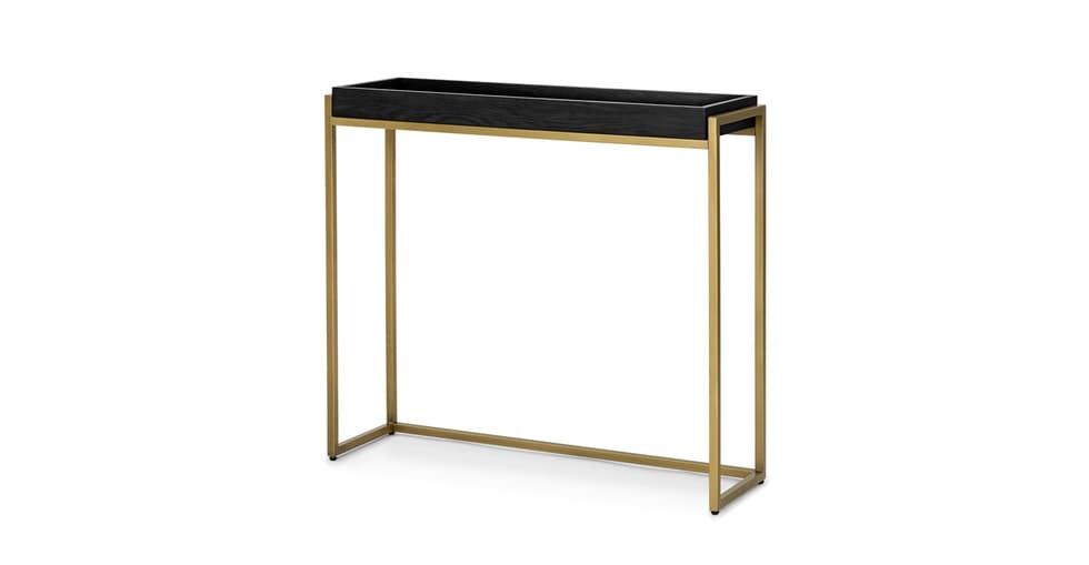 Oscuro Black Console - Article | Havenly
