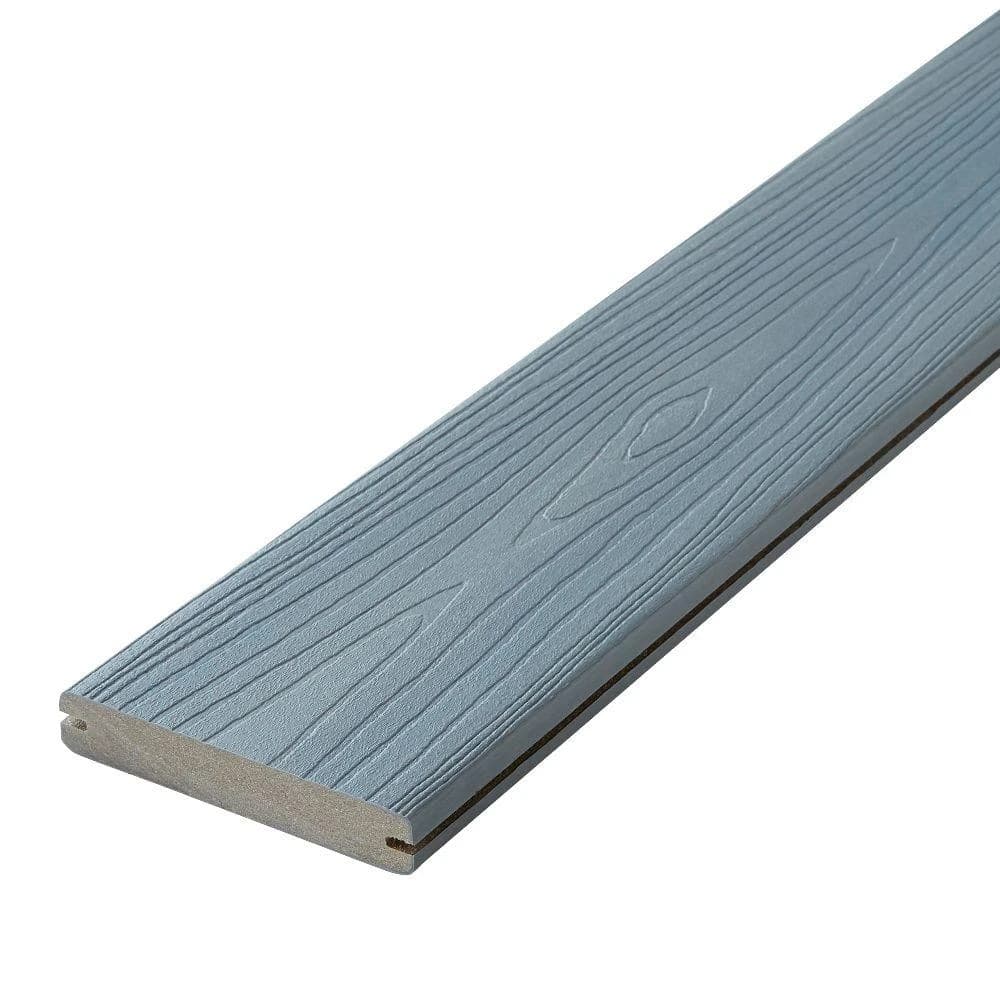 Fiberon Horizon 16-ft Castle Gray Grooved Composite Deck Board ...
