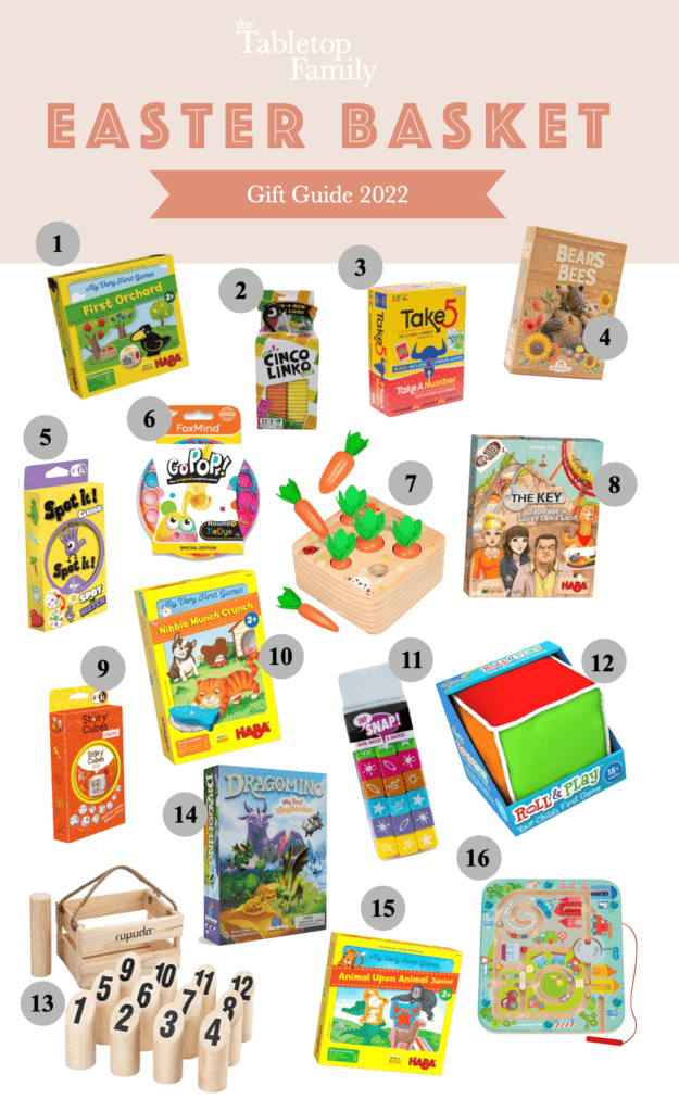 Board Games for Easter Baskets - The Tabletop Family