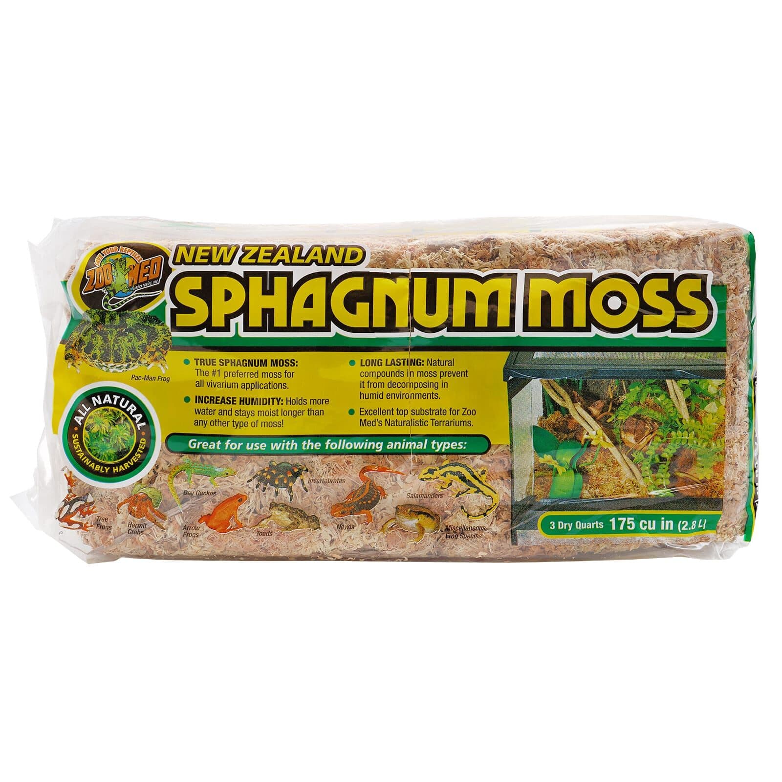 Zoo Med - New Zealand Sphagnum Moss - XL | Aquasabi - Aquaristik Shop