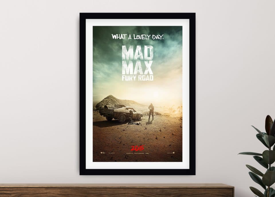 Mad Max Fury Road Framed Wall Art | Blue Horizon Prints Australia