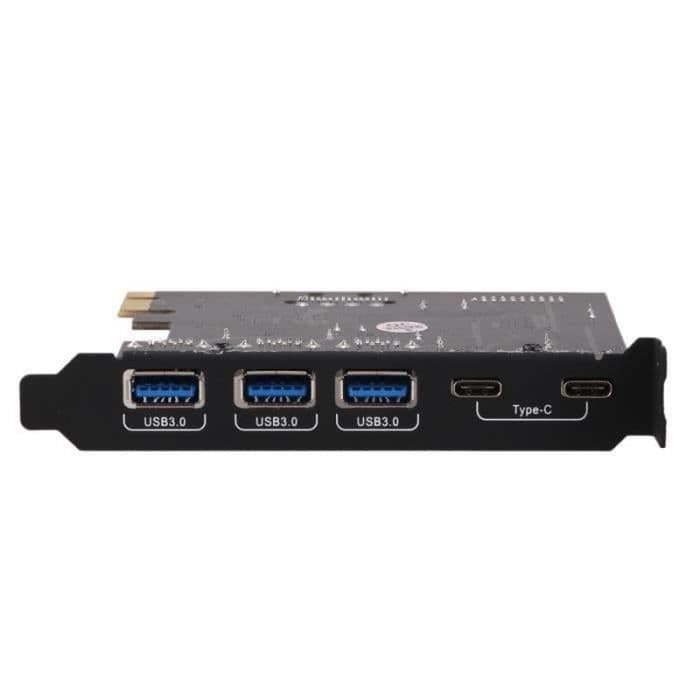 CARTE CONTROLEUR 7 Ports Carte D'Extension Pci Développez Trois Ports ...