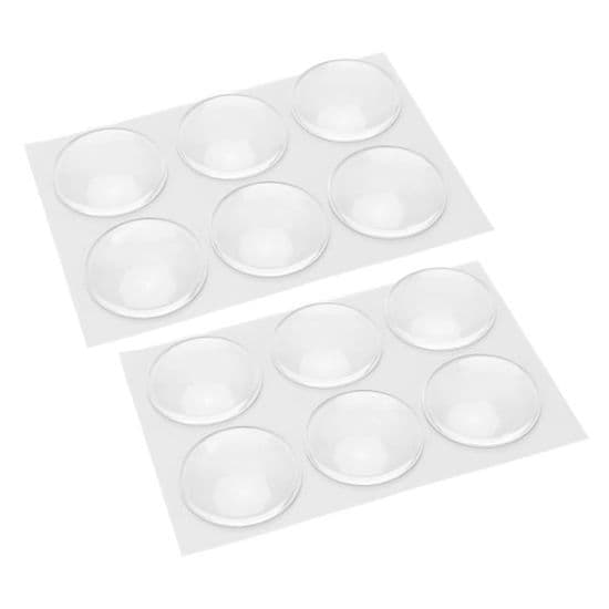 Butoirs de porte muraux YOSOO - Transparent - Rond - Protection murale ...