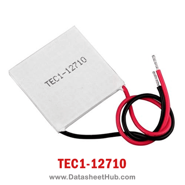 TEC1 12710 12VDC 10A Thermoelectric Cooler Peltier Module - Datasheet Hub