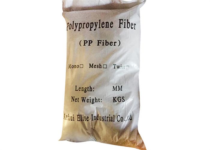 20mm FIBERMESH 150 Polypropylene Synthetic Monofilament Fiber For Concrete