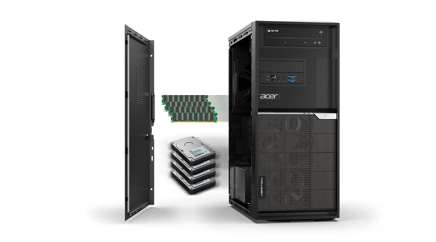Arbeitspferd für leistungshungrige Kreative: Workstation Acer Veriton ...