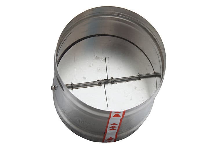 iODERA-06 Electronic Round Adjustable Damper 6-Inch