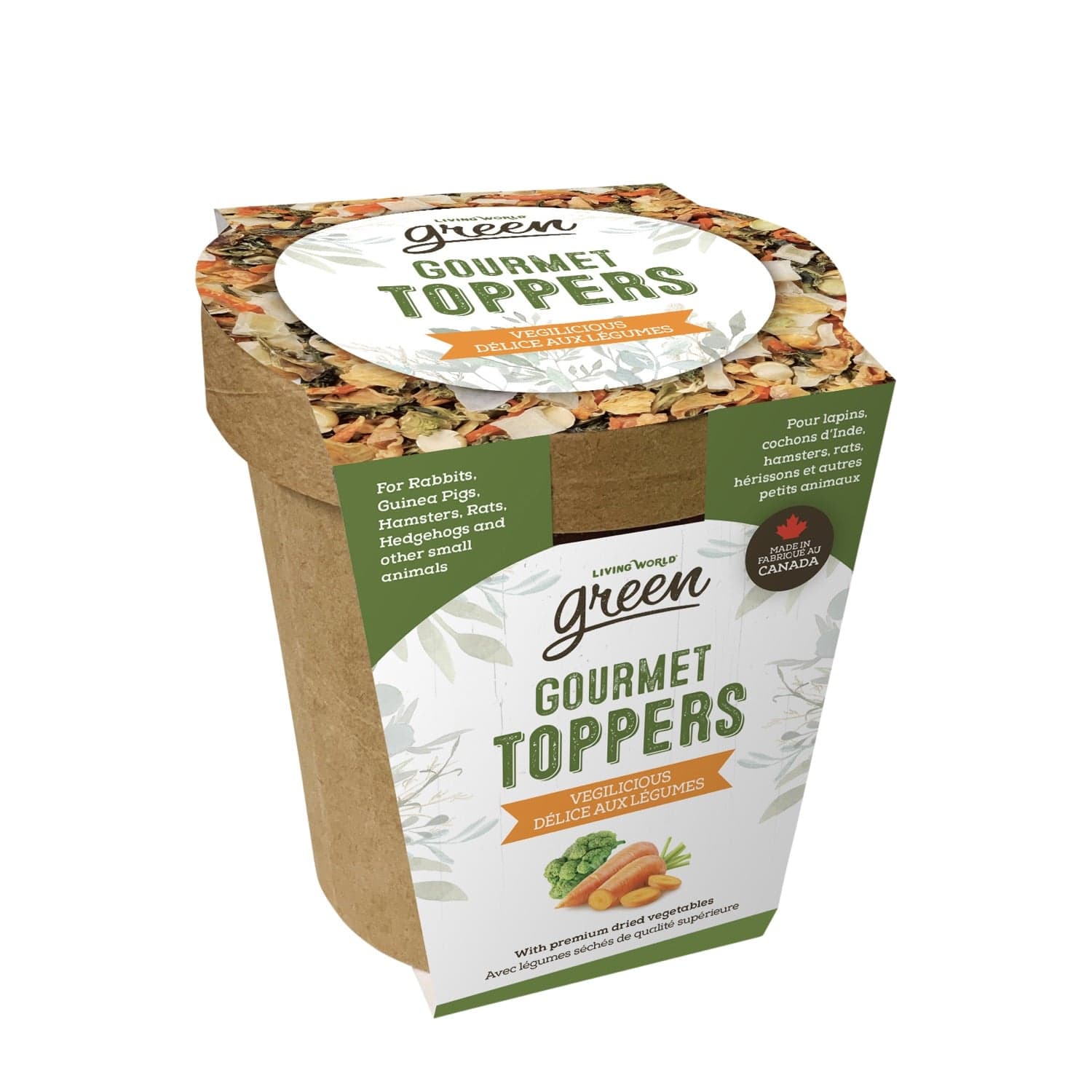 Gourmet Toppers, Vegilicious, 145 g (5.1 oz) Living World Green | Mondou