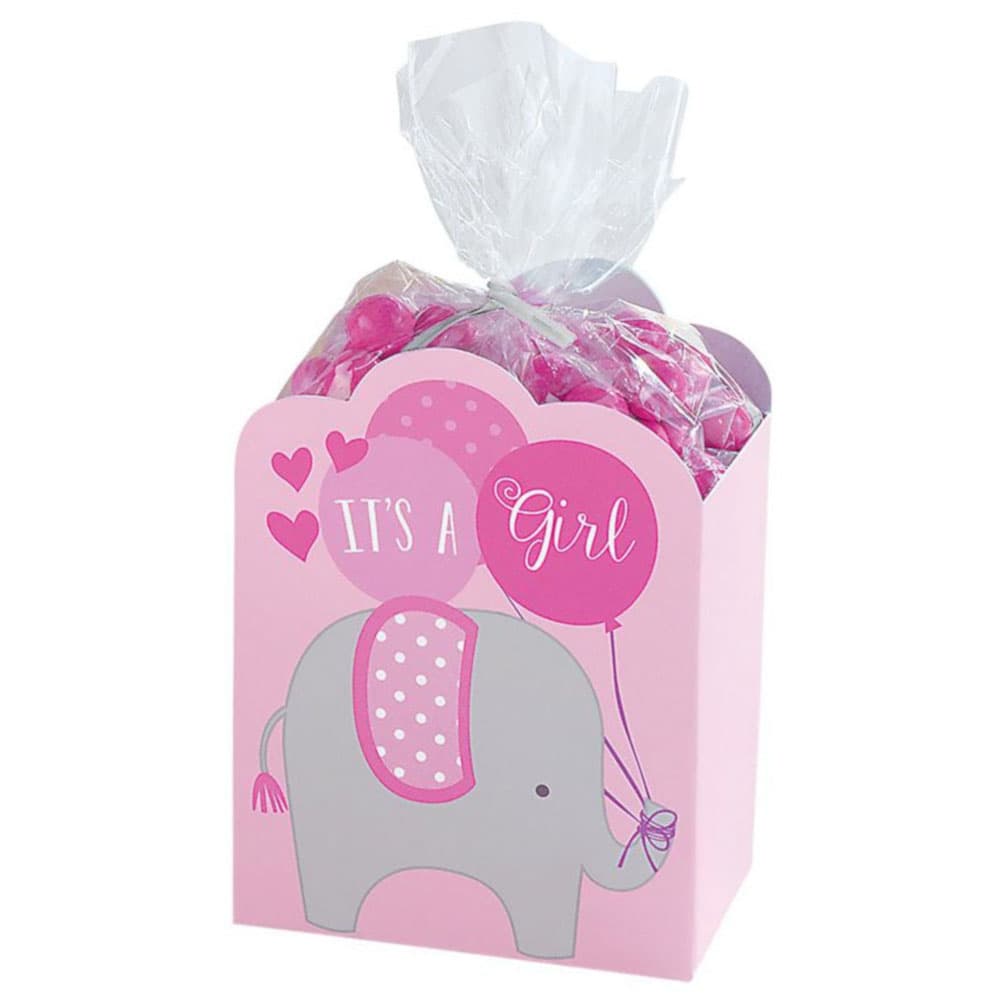 Amscan - Baby Shower Pink Favor Box Kit 8pcs | Buy at Best Price from ...