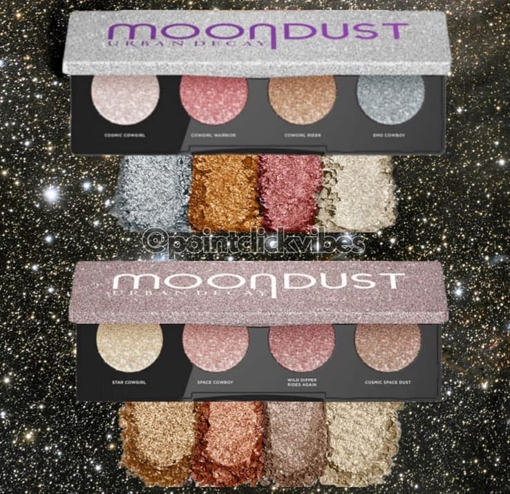 Urban Decay Space Rider and Galactic Cowgirl Moondust Eyeshadow ...