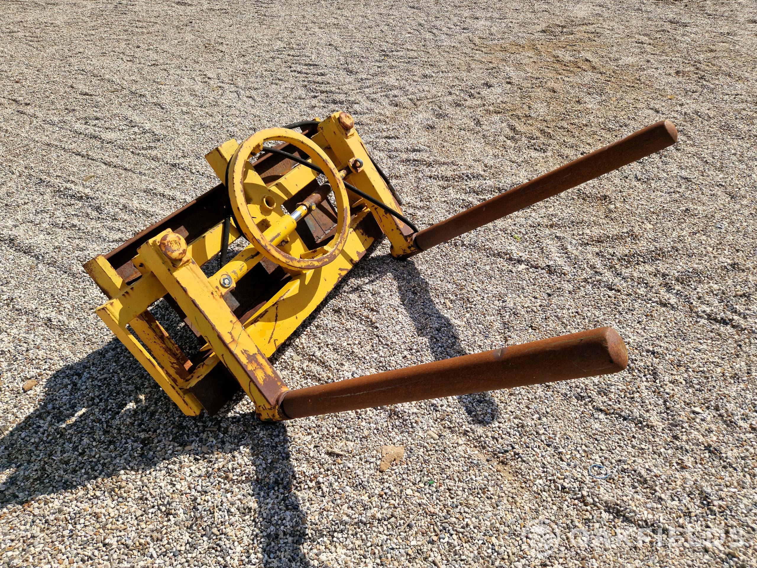 Round Bale Handler for Wrapped Bales, Used Agricultural Machinery ...