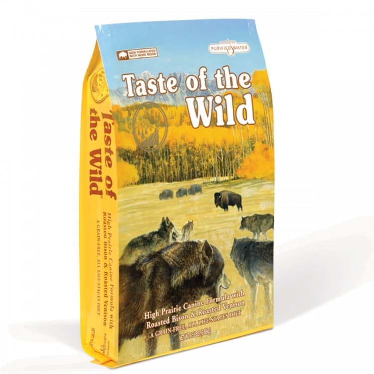 Taste Of The Wild Dog Dry Food High Prairie Canine Formula With Bison ...