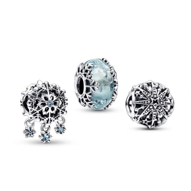 Pandora Sparkling Snowflake Charm Set | REEDS Jewelers