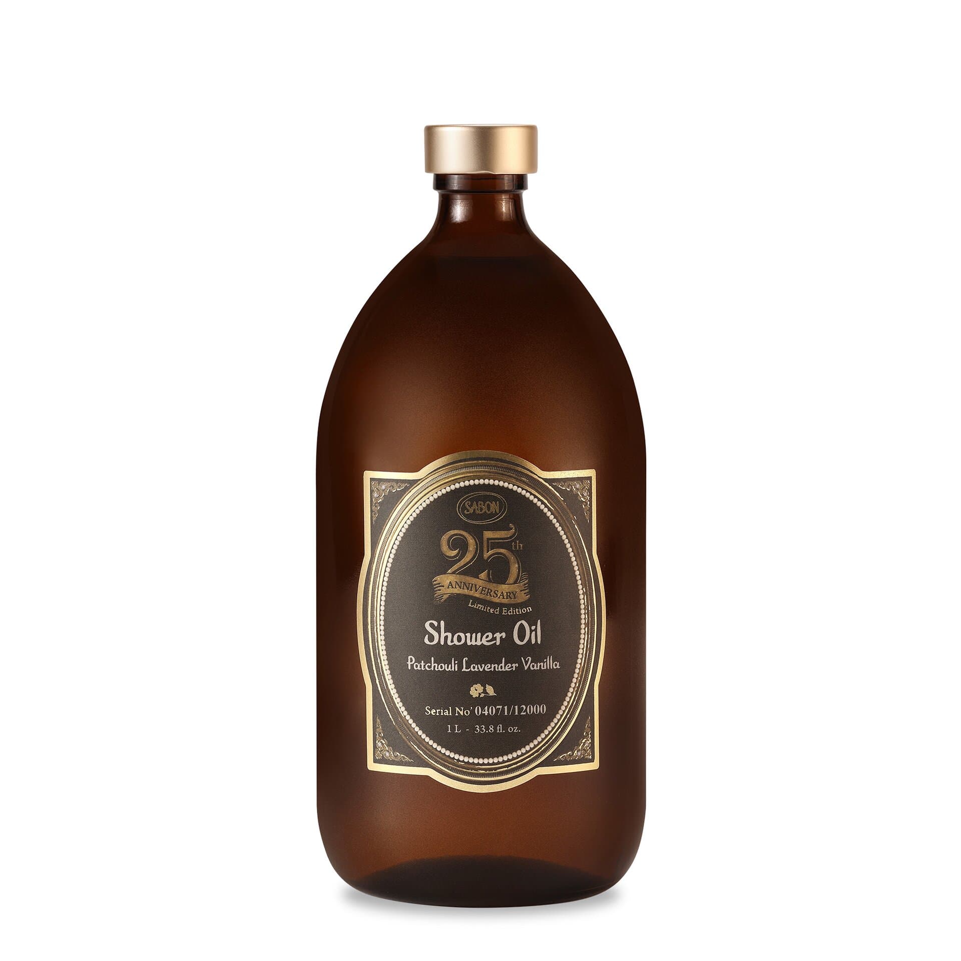 Shower Oil Patchouli Lavender Vanilla, 1000ml | SABON | SABON
