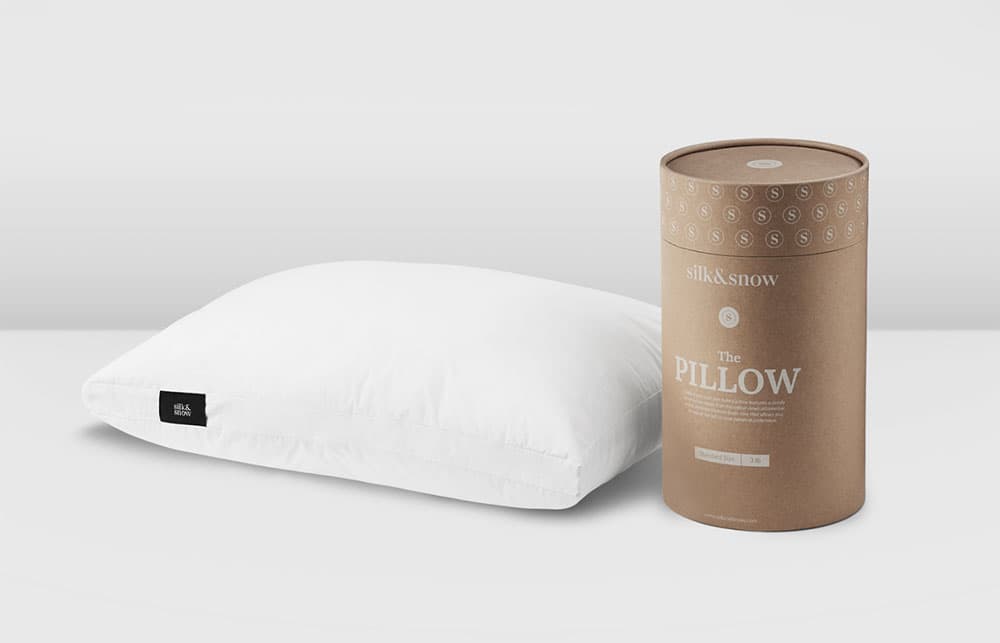 The Silk & Snow Pillow - Silk & Snow