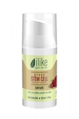Grape Stem Cells Solutions treat photoaging by Ilike Organic Skin Care