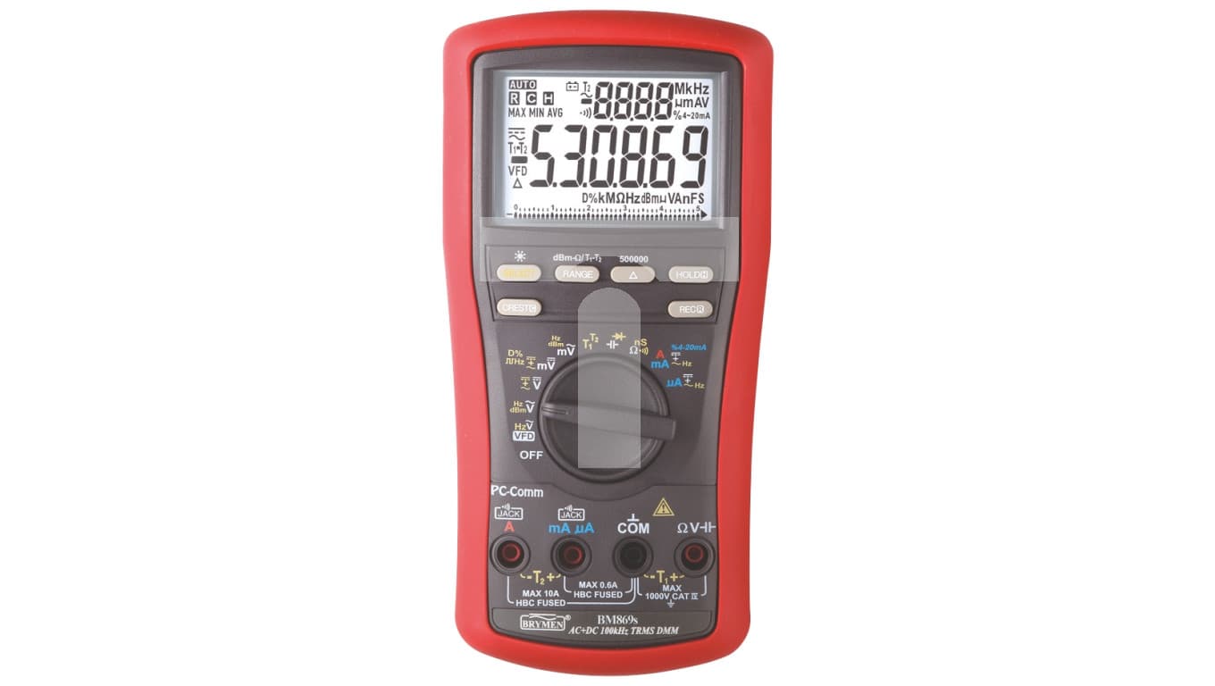 Multimetr TRMS Brymen BM869s – Brymen | TIM SA