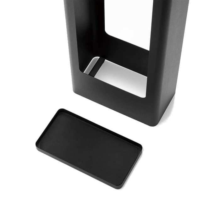 Yamazaki Tower Slim Umbrella Stand (Black) | Umbrellas.co.uk