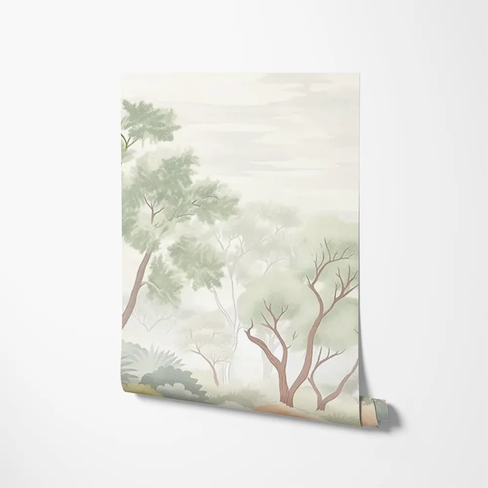 Pastel Landscapes - Wall Murals - Spring Meadow Bloom